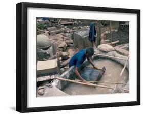 Making Hand Made Paper, China-Occidor Ltd-Framed Photographic Print