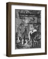 Making Head of the Statue of Liberty-null-Framed Giclee Print