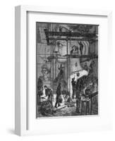 Making Head of the Statue of Liberty-null-Framed Giclee Print