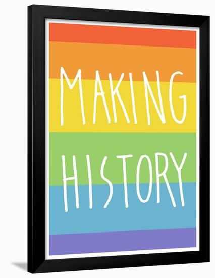 Making History - Love Wins-null-Framed Poster