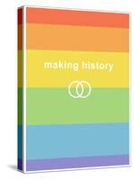 Making History - Love Wins-null-Stretched Canvas