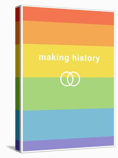 Making History - Love Wins-null-Stretched Canvas