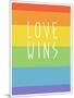 Making History - Love Wins-null-Mounted Art Print
