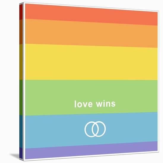 Making History - Love Wins-null-Stretched Canvas