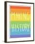 Making History - Love Wins-null-Framed Art Print