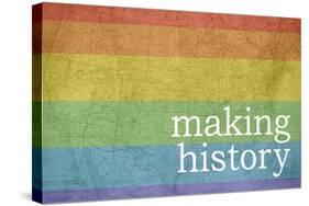 Making History - Love Wins-null-Stretched Canvas