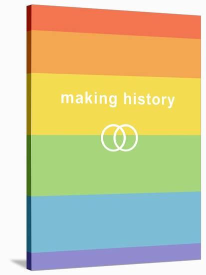 Making History - Love Wins-null-Stretched Canvas