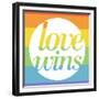 Making History - Love Wins-null-Framed Premium Giclee Print