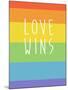 Making History - Love Wins-null-Mounted Art Print