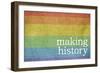 Making History - Love Wins-null-Framed Premium Giclee Print