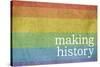 Making History - Love Wins-null-Stretched Canvas