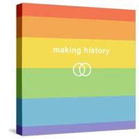 Making History - Love Wins-null-Stretched Canvas