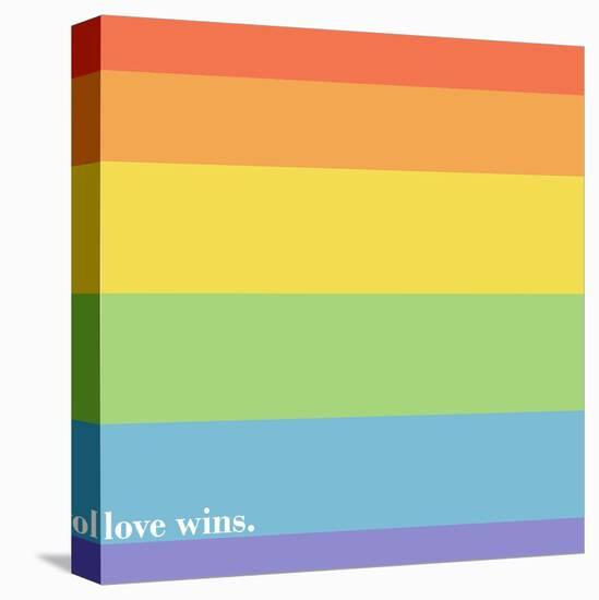 Making History - Love Wins-null-Stretched Canvas