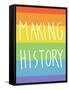 Making History - Love Wins-null-Framed Stretched Canvas