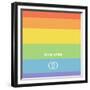 Making History - Love Wins-null-Framed Premium Giclee Print