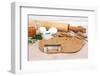 Making Homemade Pumpkin Dog Biscuits-Rojoimages-Framed Photographic Print