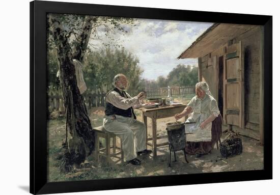 Making Jam, 1876-Vladimir Egorovic Makovsky-Framed Giclee Print