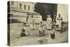 Making Jam in the Courtyard of Leo Tolstoy's House, Yasnaya Polyana, Near Tula, Russia, 1900-Sophia Tolstaya-Stretched Canvas