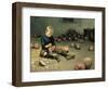 Making Lanterns-Edward Docker-Framed Giclee Print