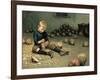 Making Lanterns-Edward Docker-Framed Giclee Print