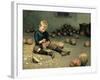 Making Lanterns-Edward Docker-Framed Giclee Print