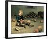 Making Lanterns-Edward Docker-Framed Giclee Print