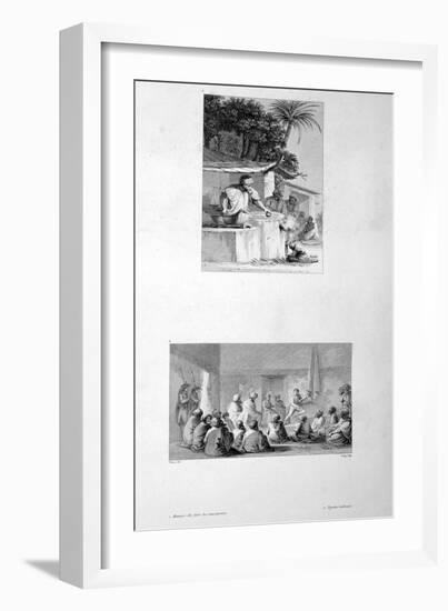 Making Macaroni and Military Meeting, 1802-Vivant Denon-Framed Giclee Print