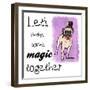 Making Magic-Marcus Prime-Framed Art Print