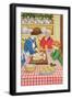 Making Mince Pies-Lavinia Hamer-Framed Giclee Print