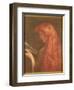 Making Music-Edward Robert Hughes-Framed Giclee Print