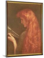 Making Music-Edward Robert Hughes-Mounted Giclee Print