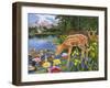 Making New Friends-William Vanderdasson-Framed Giclee Print