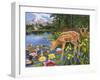 Making New Friends-William Vanderdasson-Framed Giclee Print