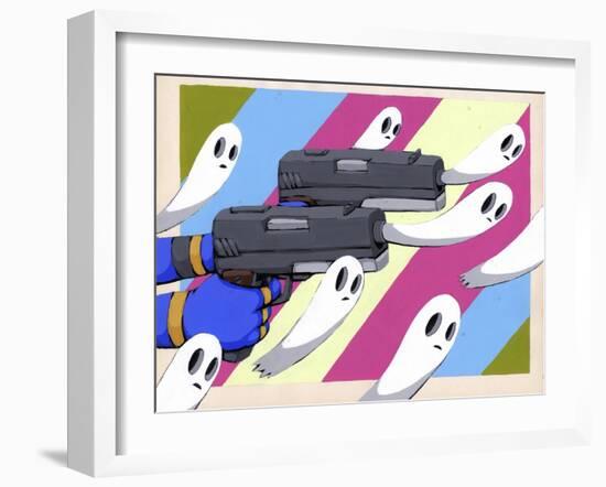 Making New Ghosts-Ric Stultz-Framed Giclee Print