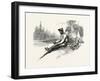 Making New Pole for Canoe, Canada, Nineteenth Century-null-Framed Giclee Print