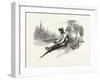 Making New Pole for Canoe, Canada, Nineteenth Century-null-Framed Giclee Print