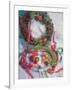 Making of Christmas Garlands-Claire Spencer-Framed Giclee Print