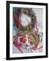 Making of Christmas Garlands-Claire Spencer-Framed Giclee Print