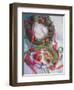 Making of Christmas Garlands-Claire Spencer-Framed Giclee Print