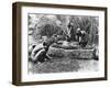 Making Palm Oil in Dahomey,circa 1900-null-Framed Giclee Print