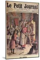 Making Pancakes, Illustration from 'Le Petit Journal', 26th February 1911-English School-Mounted Giclee Print