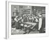 Making Pianos, Benthal Road Evening Institute, London, 1914-null-Framed Photographic Print