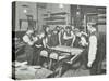 Making Pianos, Benthal Road Evening Institute, London, 1914-null-Stretched Canvas