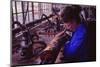 Making printing roller, Sandersons, London, c1960s-Sandersons-Mounted Photographic Print