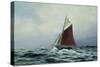 Making Sail after a Blow, 1983-Vic Trevett-Stretched Canvas