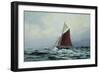 Making Sail after a Blow, 1983-Vic Trevett-Framed Giclee Print