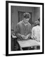 Making Shaving Brushes-null-Framed Photographic Print