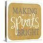 Making Spirits Bright-Erin Clark-Stretched Canvas