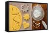 Making Sugar Cookies with Cookie Cutters-Melica73-Framed Stretched Canvas