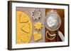 Making Sugar Cookies with Cookie Cutters-Melica73-Framed Photographic Print